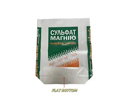 Sacca in fondo piatto